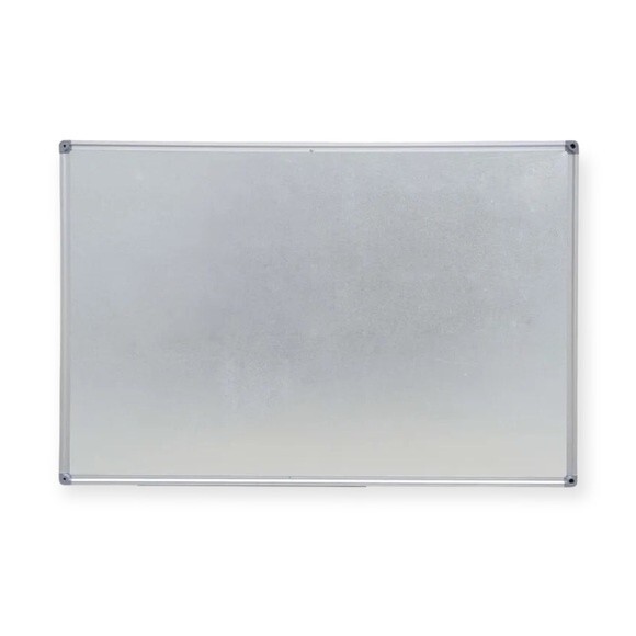 Large Grey Wall Mounted Office Home Framed Pin Notice Board - Picture 1 of 4